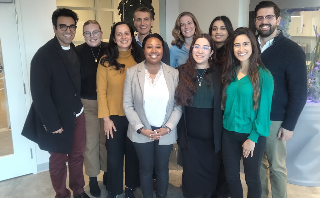 Group of Harvard graduates who hold City Hall Fellowships