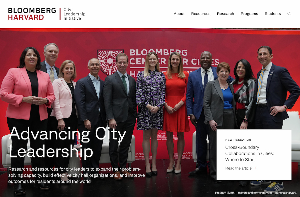 Home - Bloomberg Harvard City Leadership Initiative